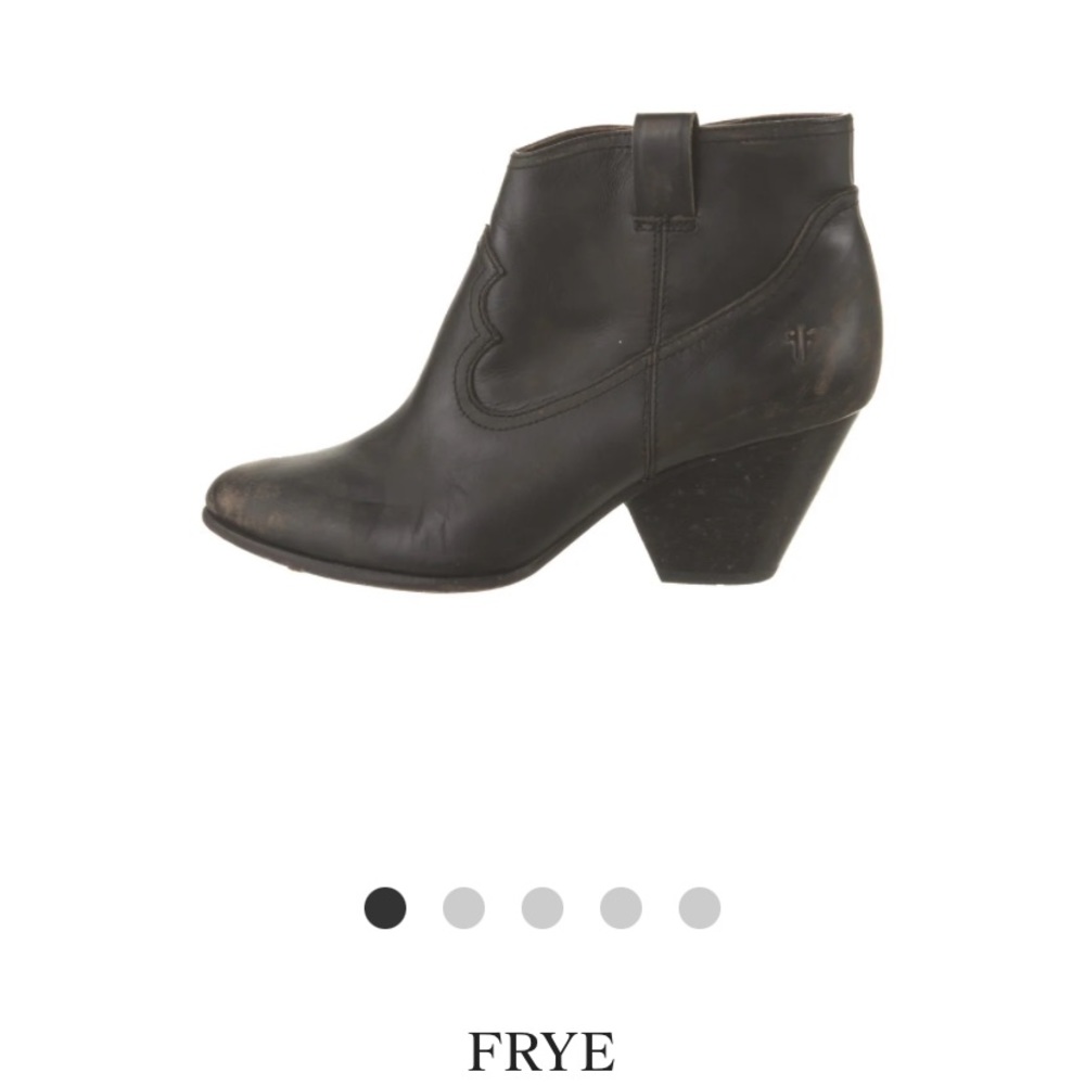Frye Western booties